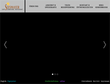 Tablet Screenshot of cafe-siesmayer.de